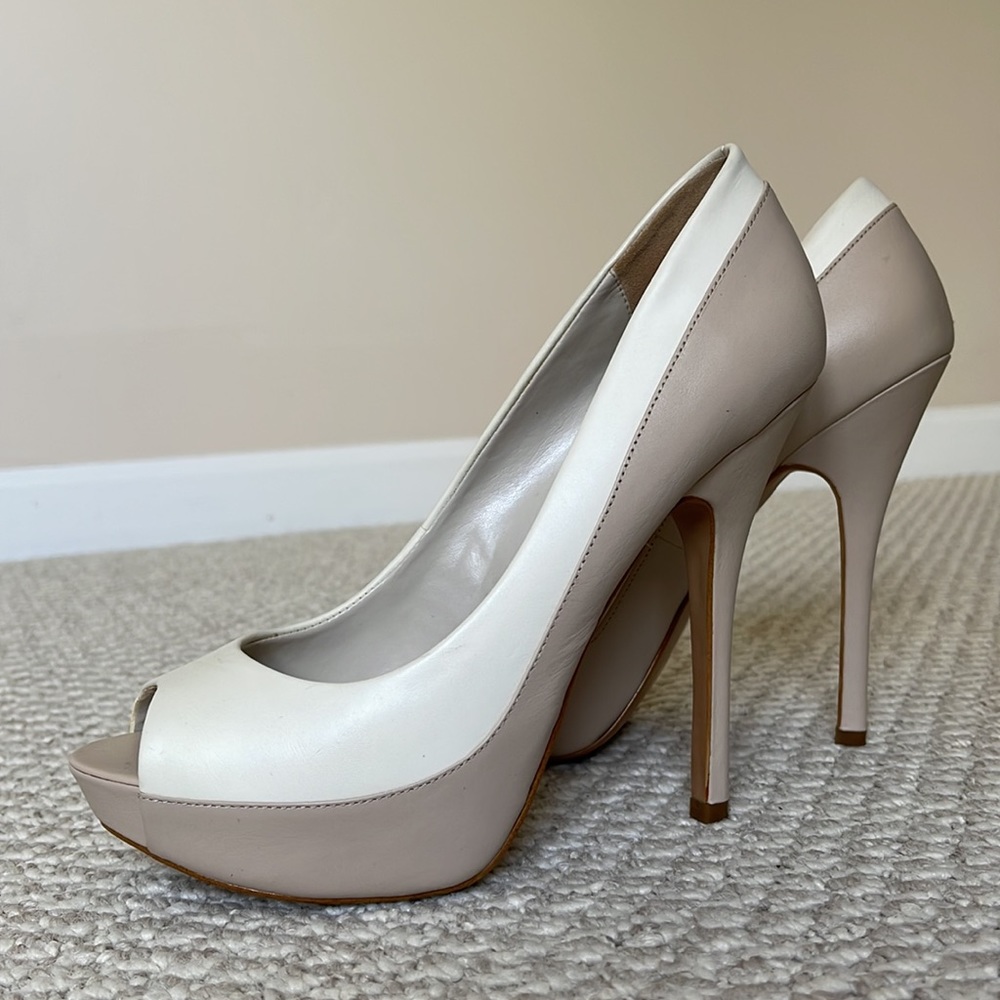 Aldo two tone heels